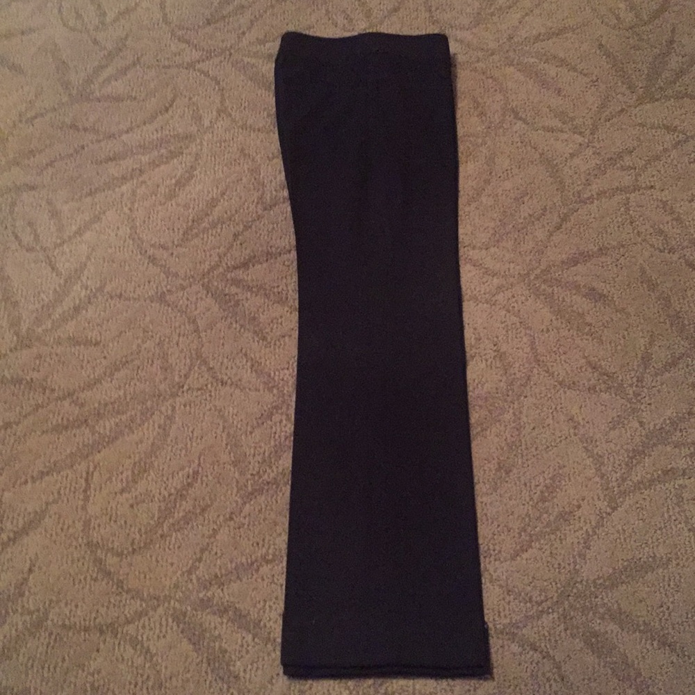 Casual Corner black dress pants cuffed size 2